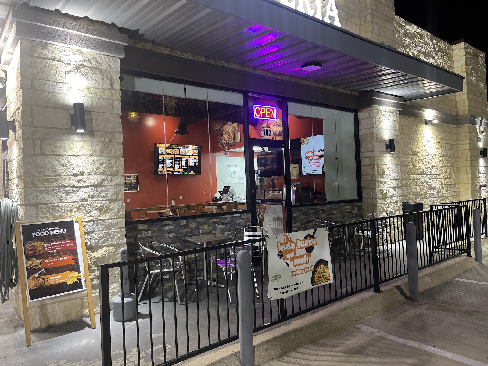 Indo fusion wok